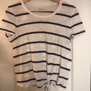 madewell striped tee